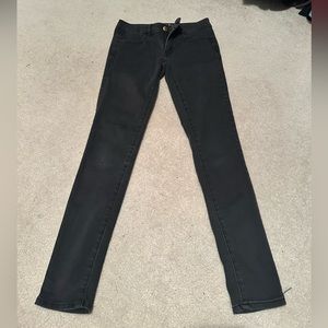 American Eagle Super Slim Stretch Black Jegging- Sz. 4